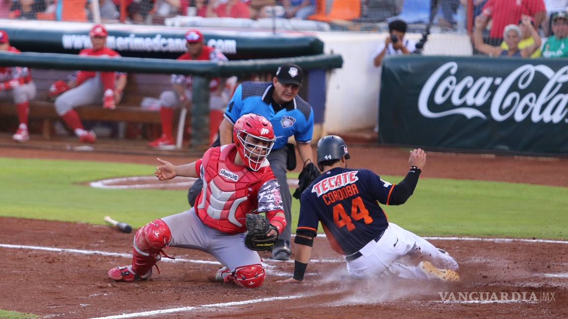 $!Tigres de Quintana Roo blanquean a Diablos y están muy cerca de la final del sur