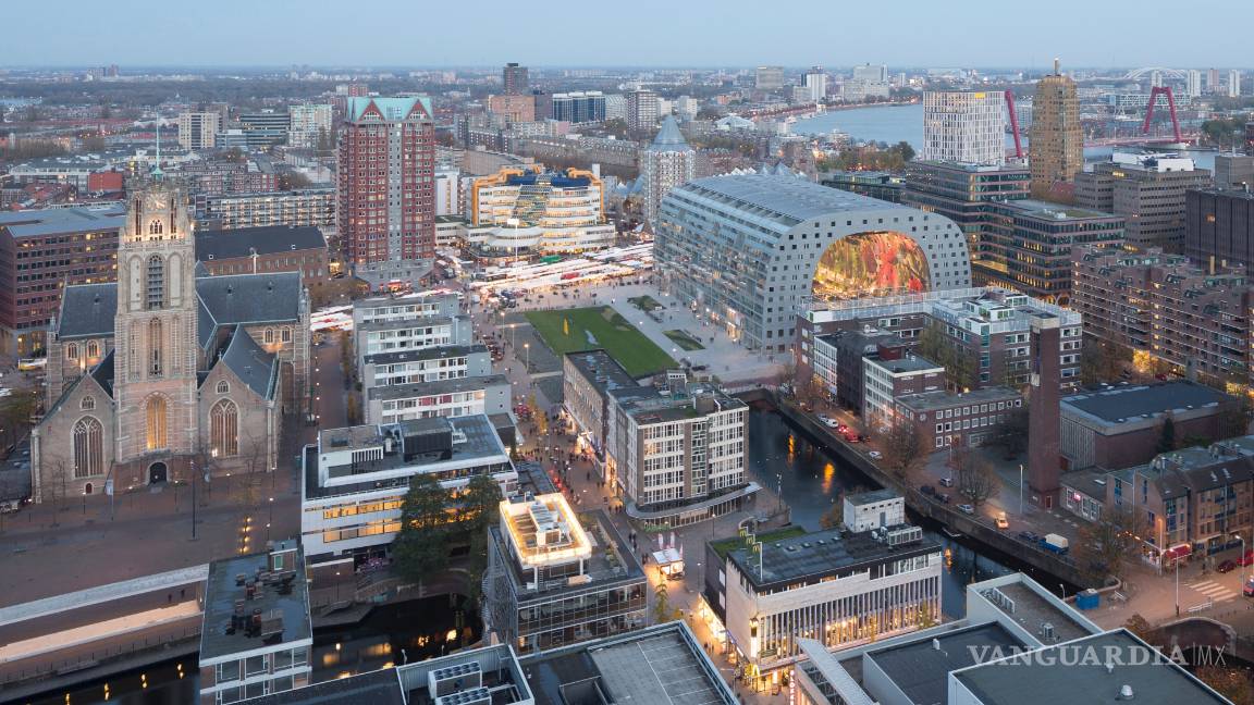 $!Market Hall de Rotterdam, el mejor centro comercial del siglo
