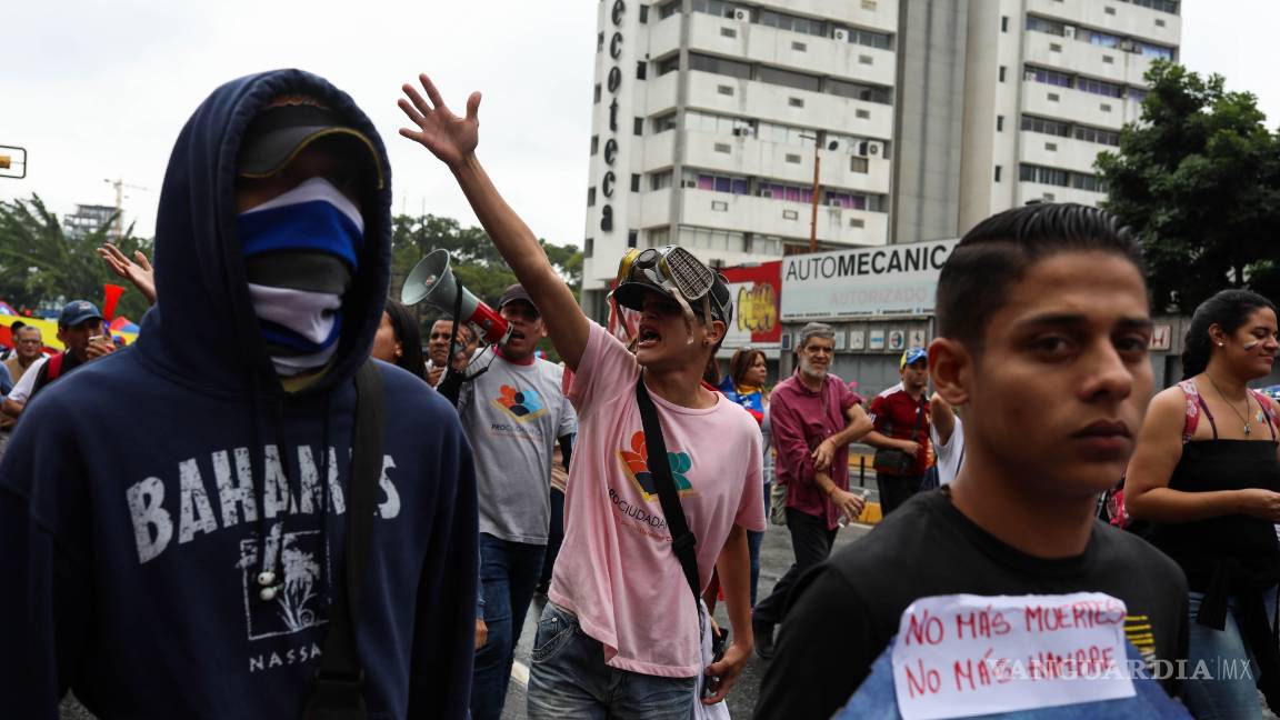 $!Miles buscan tumbar al gobierno de Nicolas Maduro en Venezuela (fotogalería)