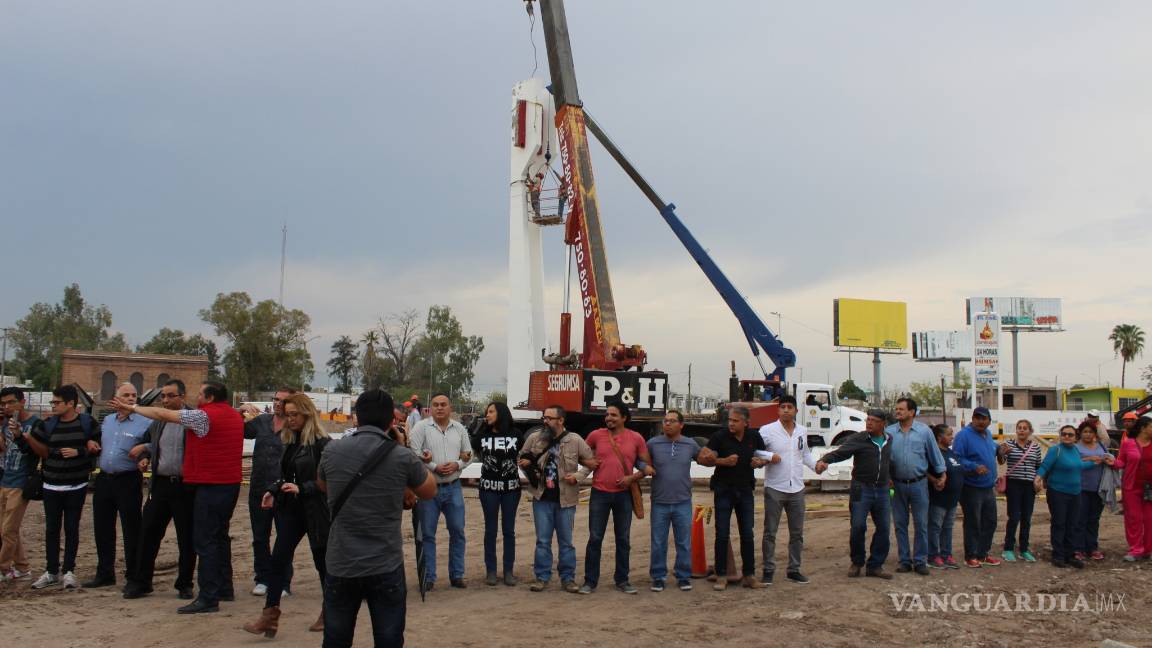 $!Desaparece el ‘Torreón’, obra de 43 años de historia