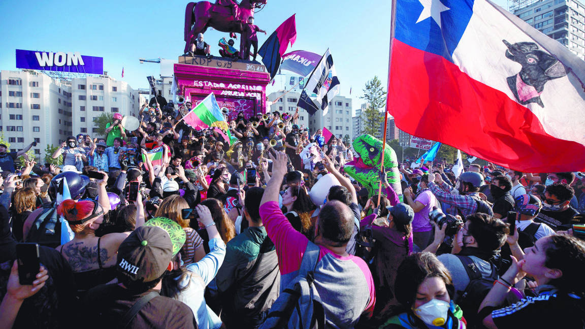 Crecen protestas contra el gobierno en Chile