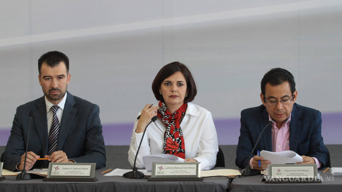 Se registran tres alianzas para elecciones de Coahuila en 2018