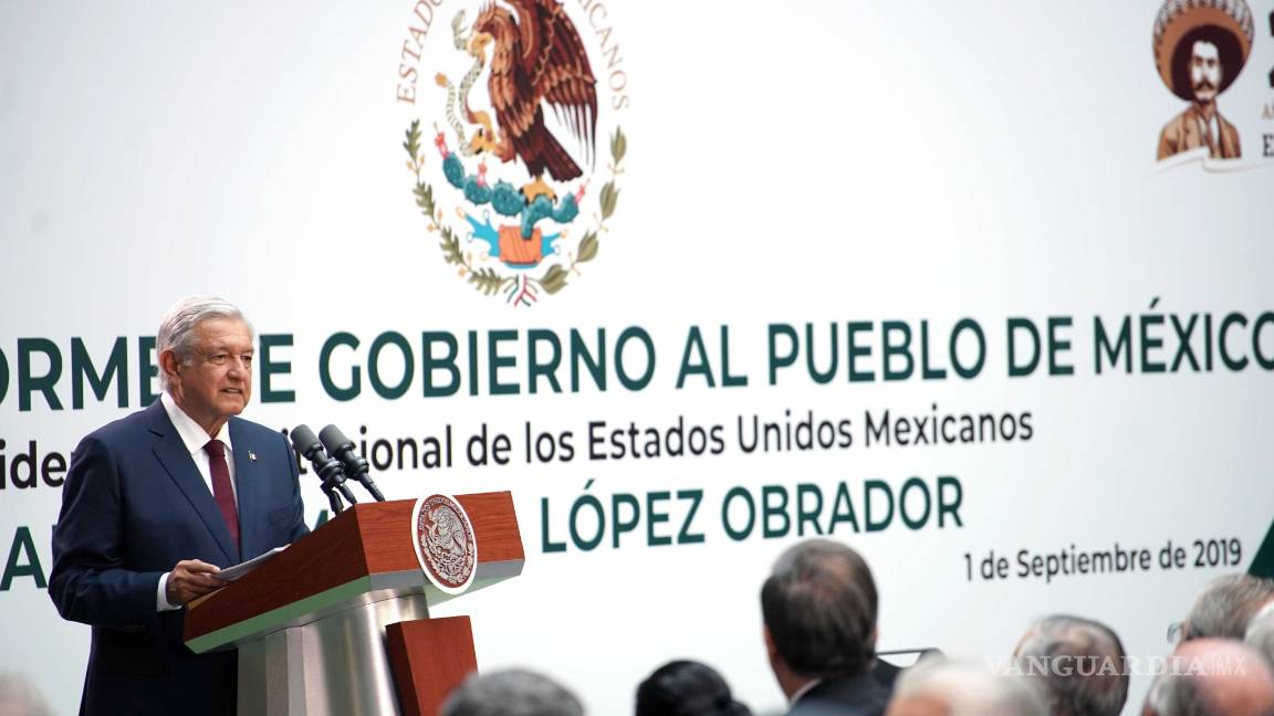 $!Así fue el primer informe de Gobierno de AMLO (Fotos)