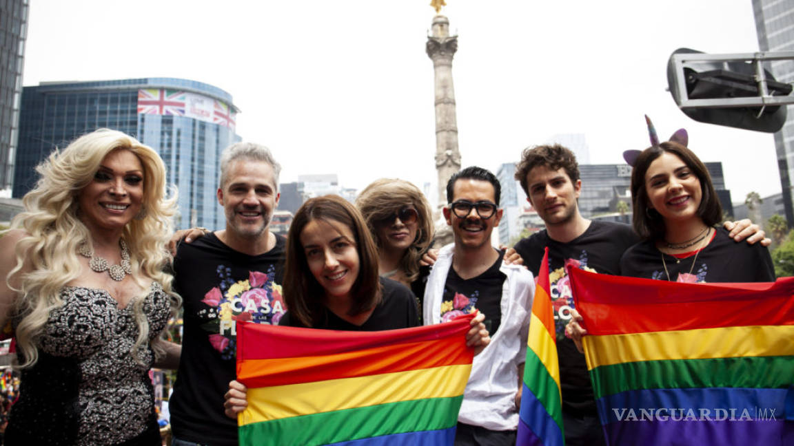 Así disfrutan los famosos de la Marcha del Orgullo LGBT+ en CDMX