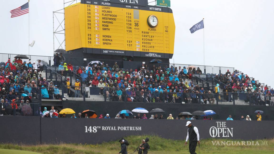 $!'Ya no soy el mismo de antes'... Tiger Woods se despide de manera emotiva del Abierto Británico