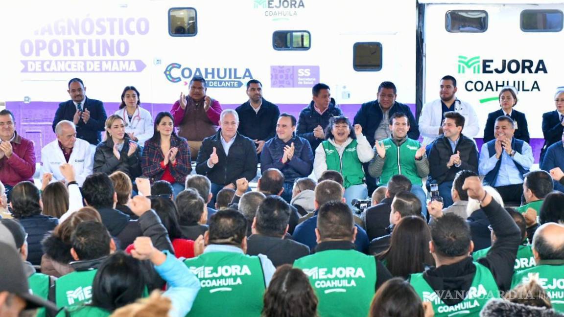Caravanas de la Salud recorrerán todos los rincones de Coahuila: Manolo Jiménez