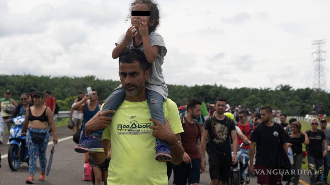 Vienen 10 mil migrantes en megacaravana; llegaría a Coahuila en próximas semanas