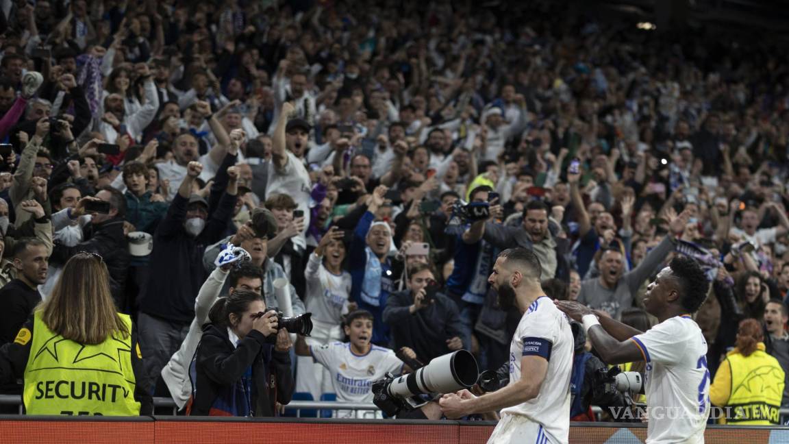 En épica remontada el Real Madrid deja fuera de la Champions al poderoso Manchester City