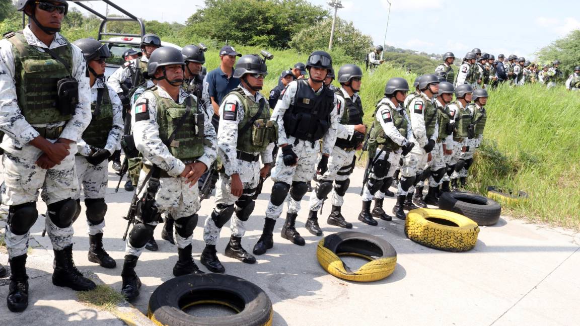 Queda Guardia Nacional, sólo con mandos militares; ninguno de sus coordinadores en el país es civil