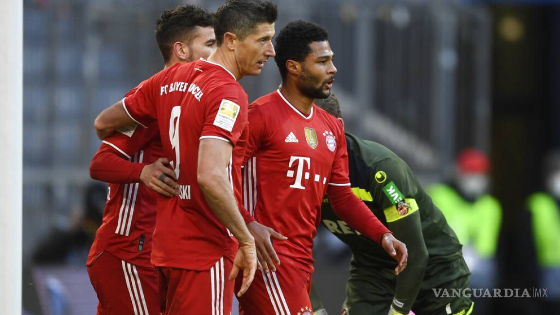 Bayern Munich sigue con paso arrollador y golea al Colonia