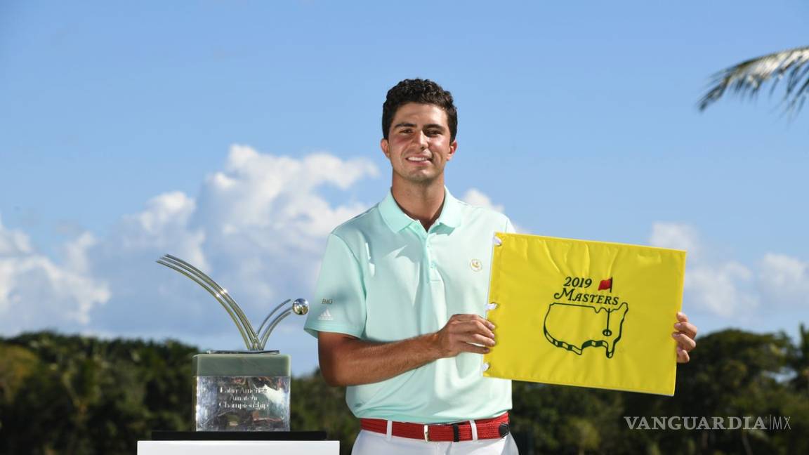 El tapatío Álvaro Ortiz conquista el Latin America Amateur Championship y se gana su lugar en el Masters de Augusta