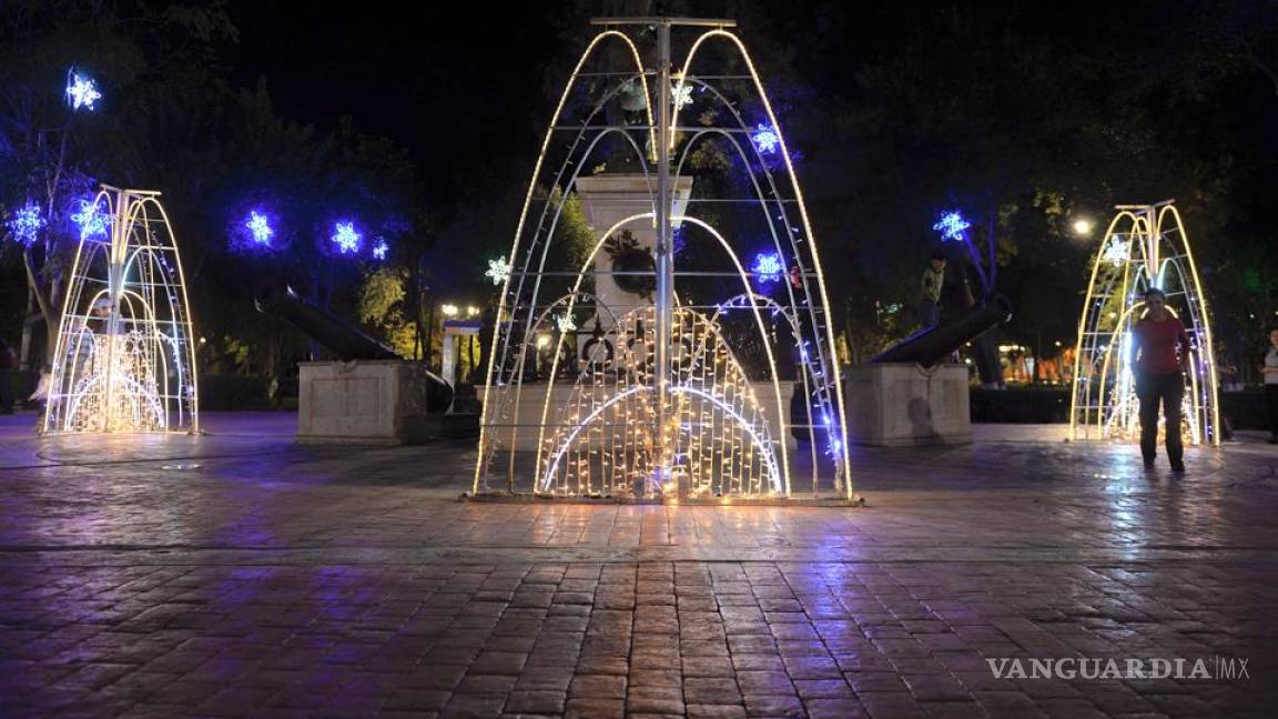 Saltillo se ilumina con esta Navidad