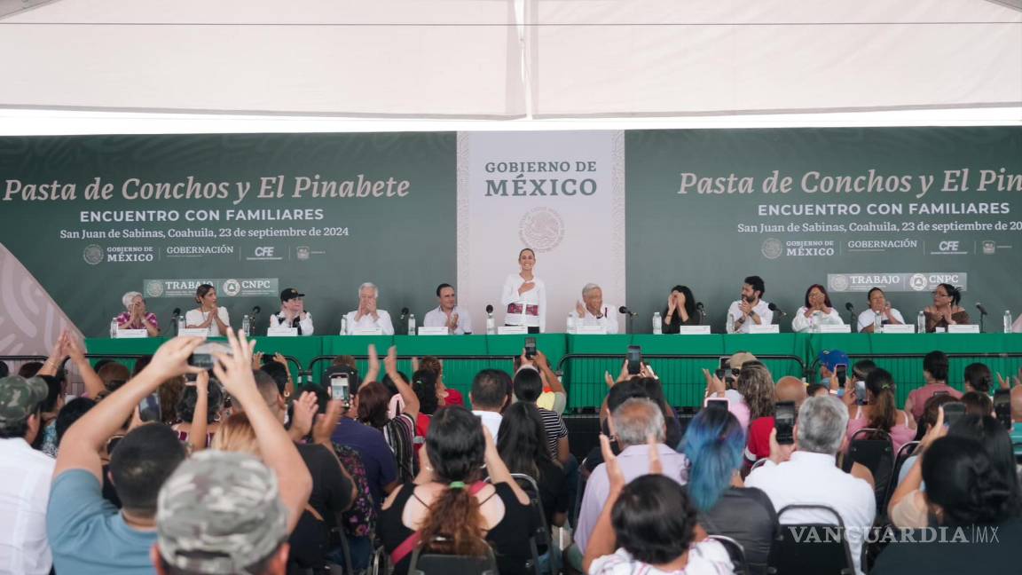 $!Los familiares de los mineros agradecieron el esfuerzo que se ha hecho para rescatar los restos humanos.