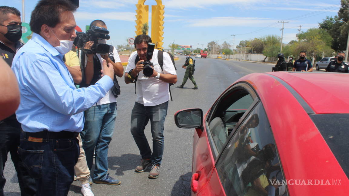 Autoridades de Coahuila analizan usar la fuerza en caso de que la gente no quiera resguardarse