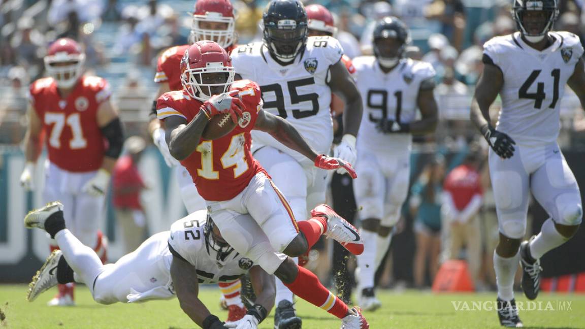 Chiefs lucen aplastantes ante los Jaguars de Jacksonville