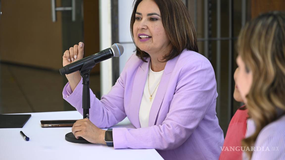 $!Mayra Valdés González destacó que la nueva unidad fortalece la red institucional para impulsar la autonomía económica de las mujeres en Coahuila.