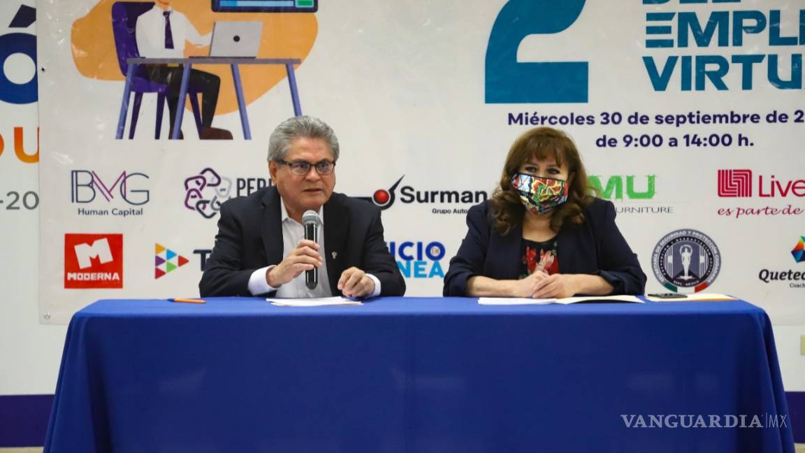 Realizan en Torreón la Segunda Feria Virtual del Empleo