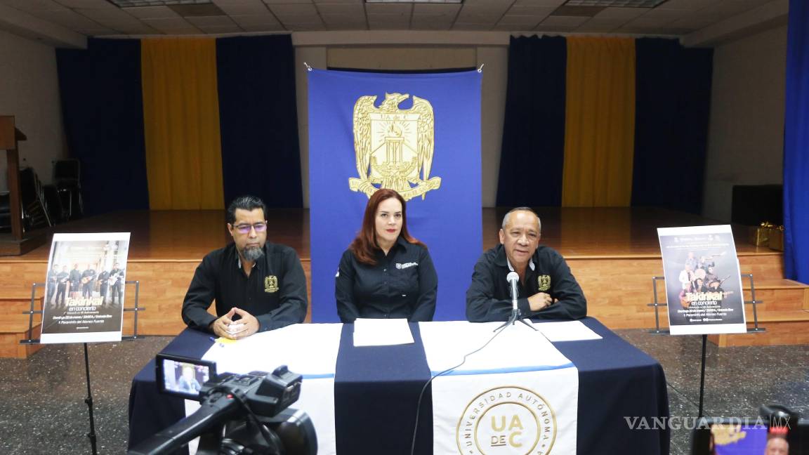 $!Autoridades universitarias anunciaron el concierto conmemorativo de Takinkai, que se realizará el 22 de marzo en el Paraninfo del Ateneo Fuente con entrada libre.