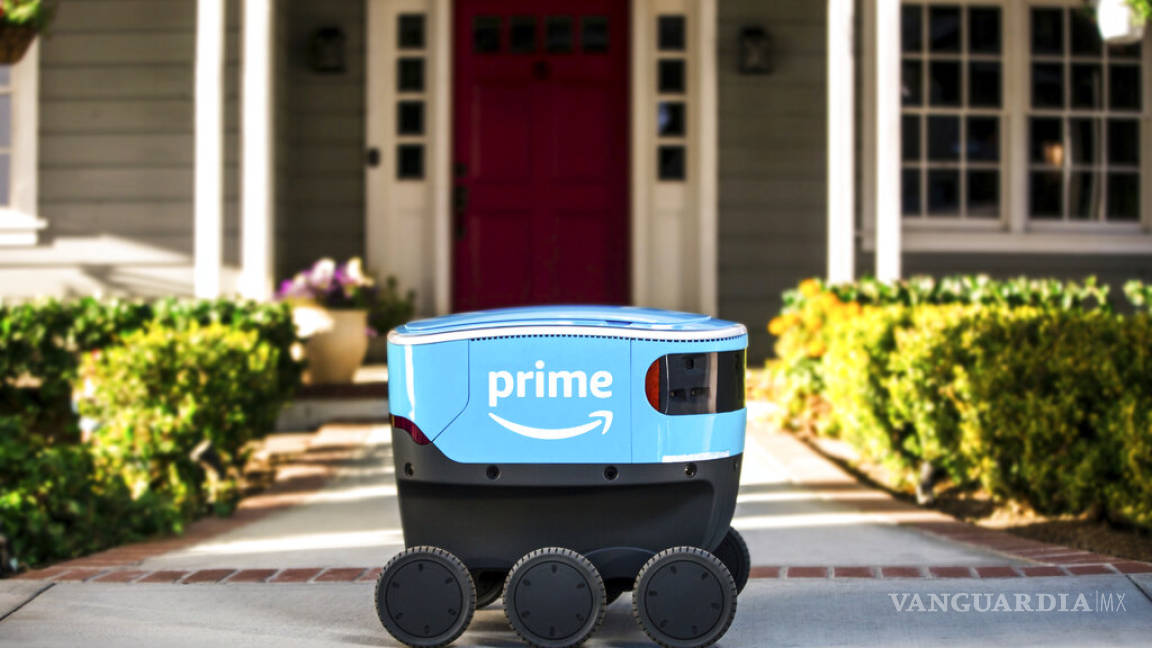 Amazon prueba carritos robot para realizar entregas
