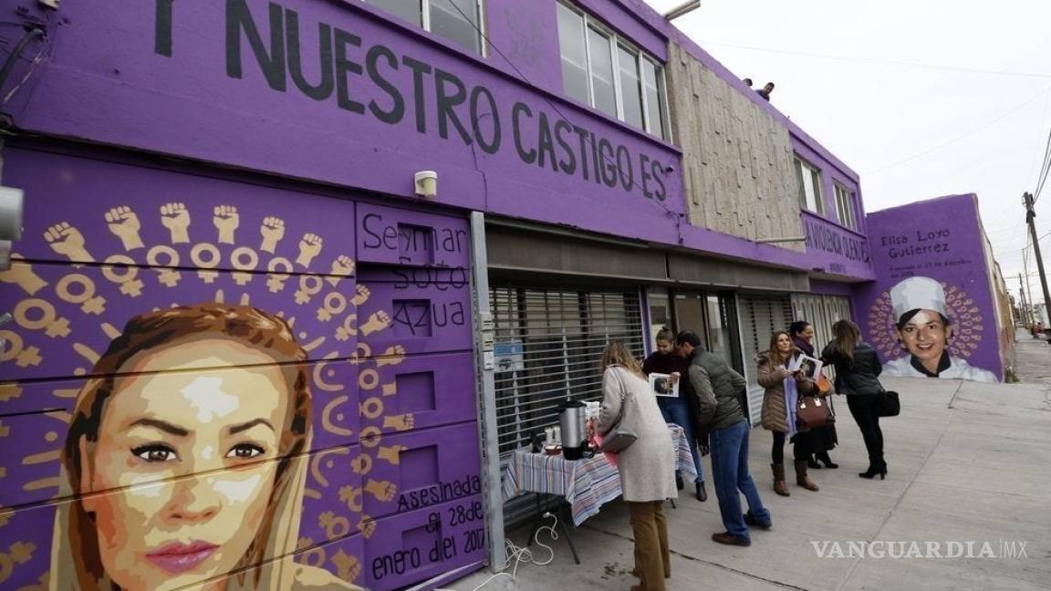 Mural contra feminicidios en Saltillo no será sancionado