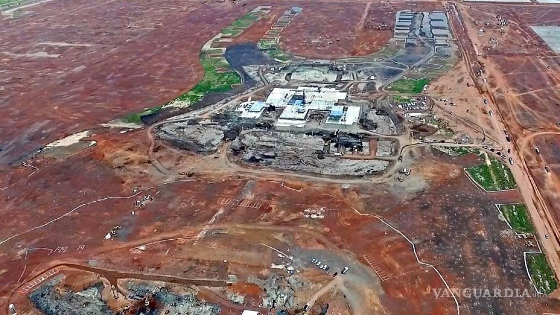 Presidencia difunde video con los avances en construcción del nuevo aeropuerto