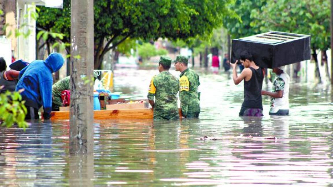 Evalúan daños por lluvias en Coahuila