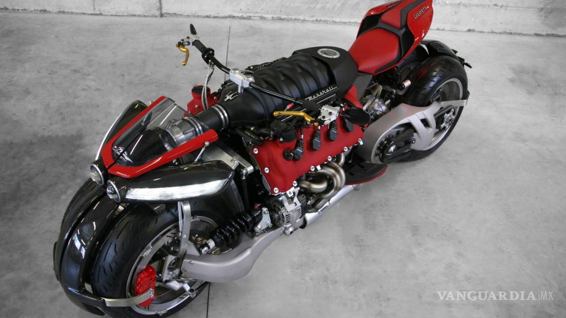 Lazareth LM 847, bestial motocicleta con alma Maserati