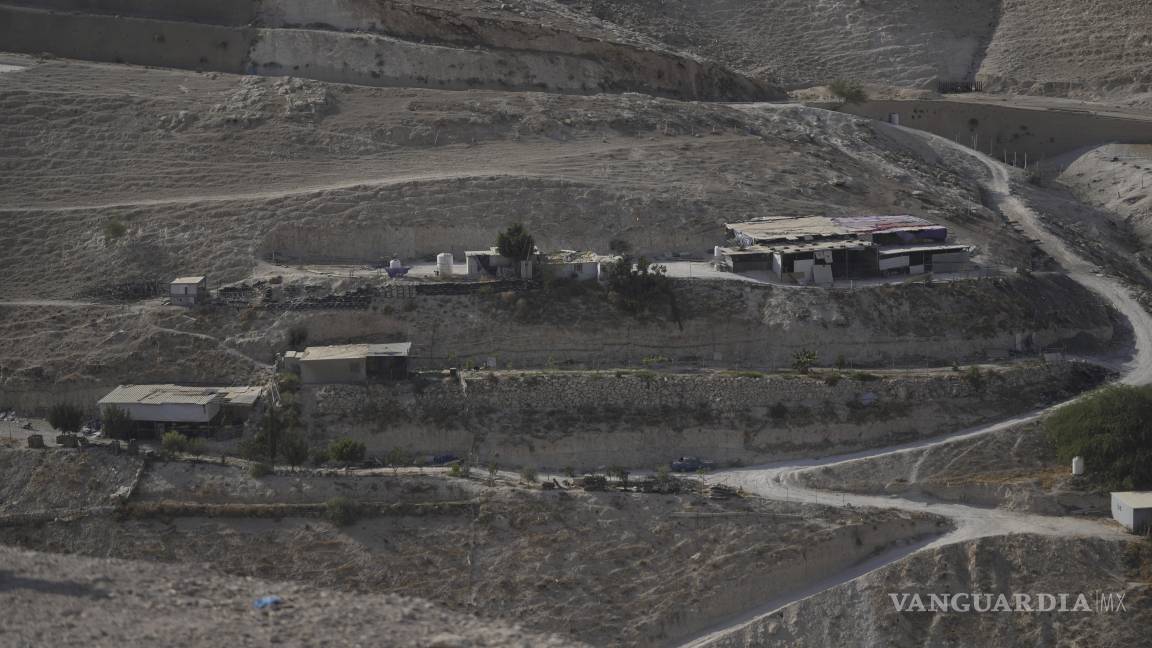 $!Aldeas palestinas en la zona E1, entre el asentamiento israelí de Maale Adumim y la ciudad ocupada de Eizariya, Cisjordania.