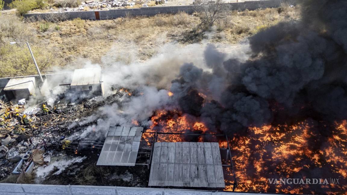 Acumula Saltillo 4 incendios en recicladoras en un año; 50% están fuera de regla: experto