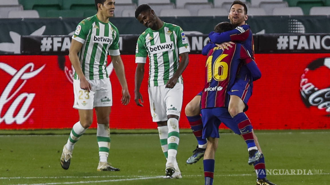 Messi le cambió la cara al Barcelona y los rescata