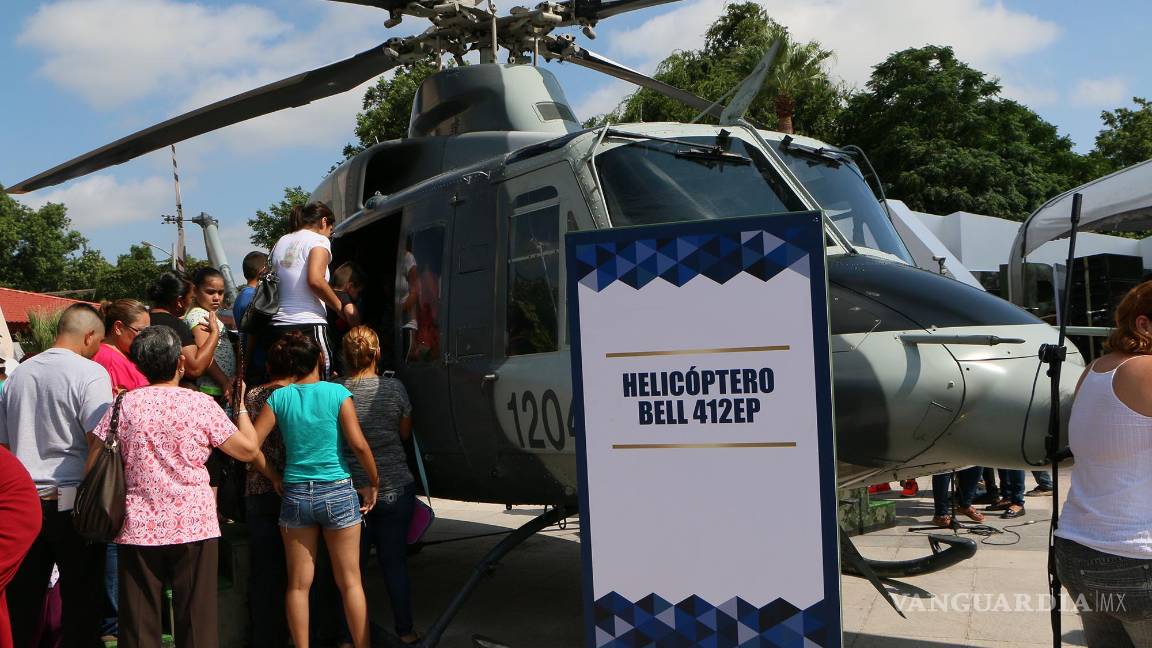 $!Inicia en Piedras Negras la exposición “Fuerzas Armadas…Pasión por Servir a México”