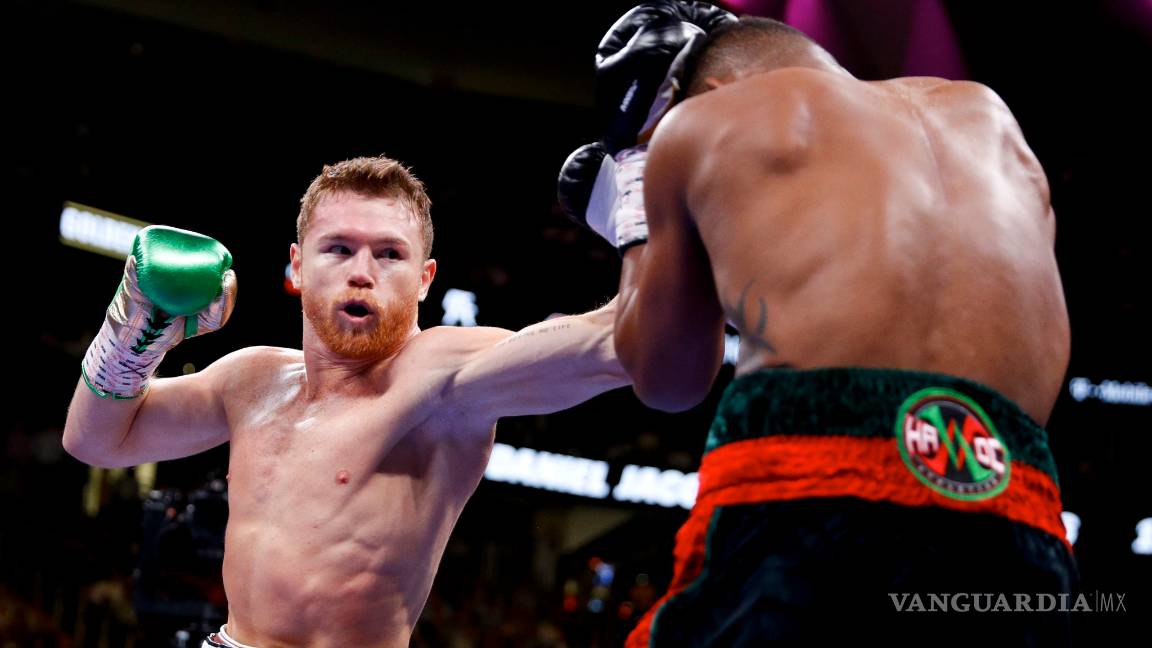 $!¡Tricampeón mundial! Canelo Álvarez gana por decisión unánime a Daniel Jacobs y es el máximo peleador en Peso Mediano
