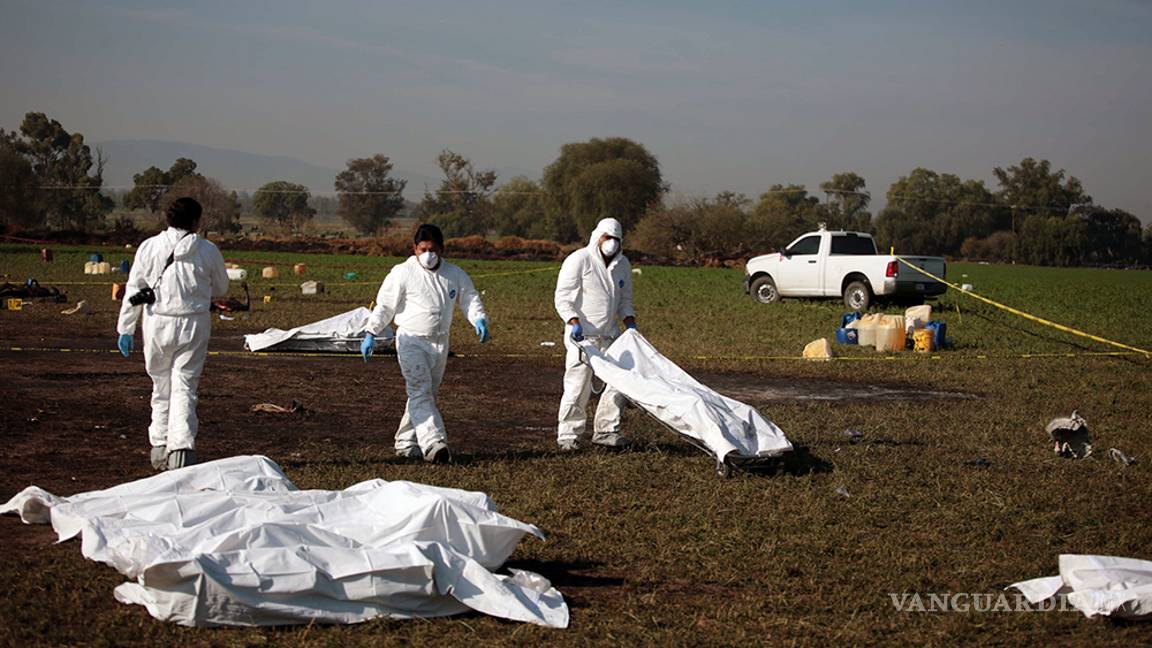 $!Análisis de restos de Tlahuelilpan tardarán al menos medio año: Procuraduría de Hidalgo