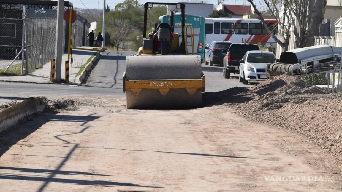 Supervisan trabajos de pavimentaciones en Bordo Sur y Alejo González en Piedras Negras