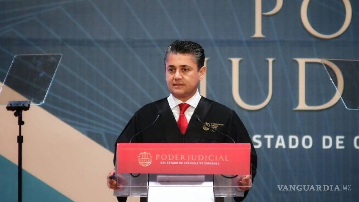 Elige Tribunal Superior de Justicia de Coahuila para nuevo período a Miguel Mery Ayup
