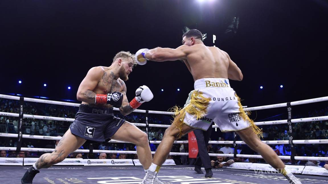 En su debut como boxeador profesional, Jake Paul es derrotado por Tommy Fury