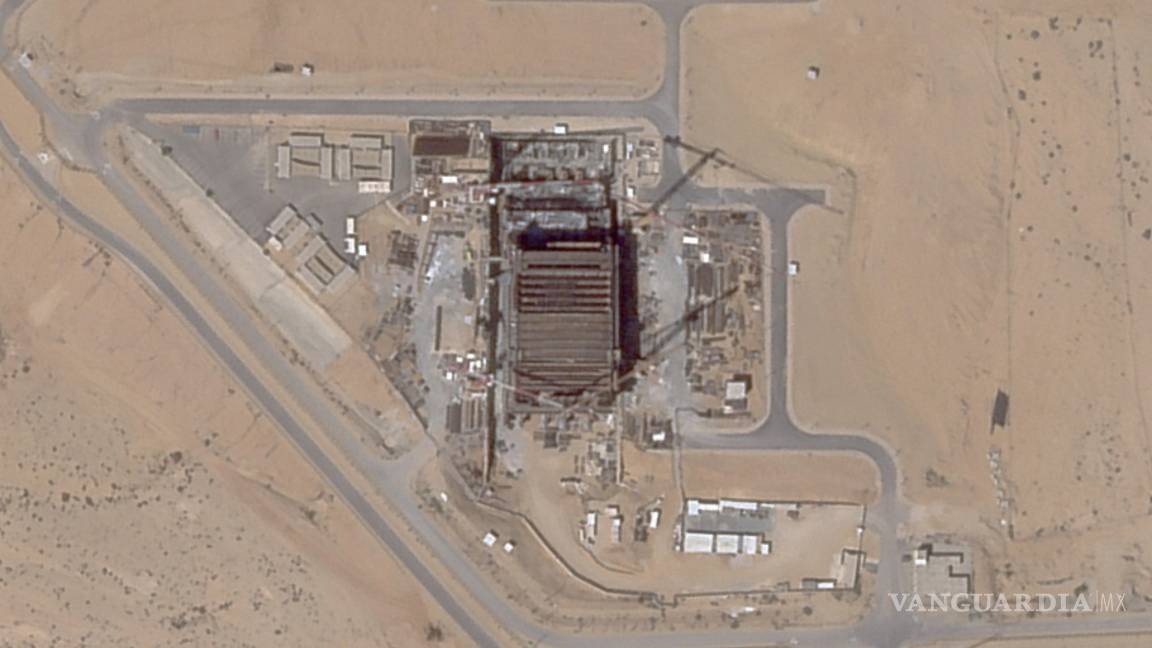 $!Esta foto satelital proporcionada por Planet Labs PBC muestra el Centro de Investigación Nuclear Shimon Peres Negev cerca de la ciudad de Dimona, Israel.