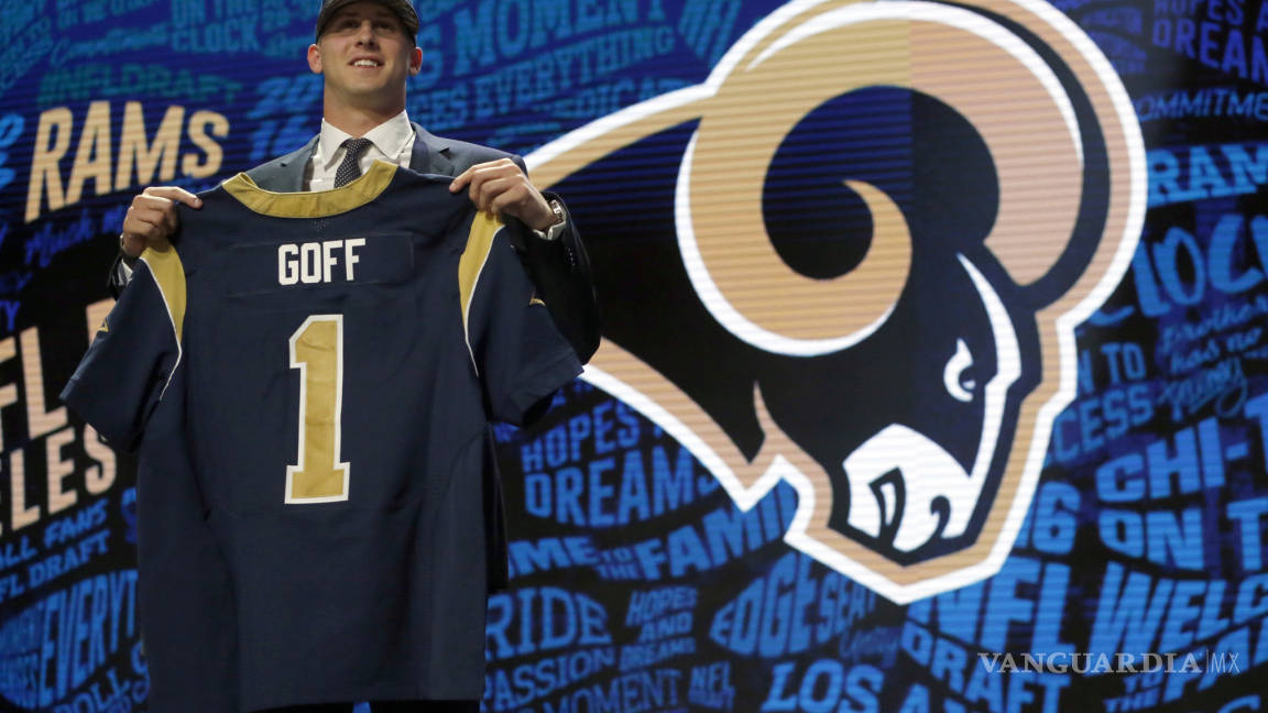 Jared Goff es la primer selección global del Draft de la NFL 2016