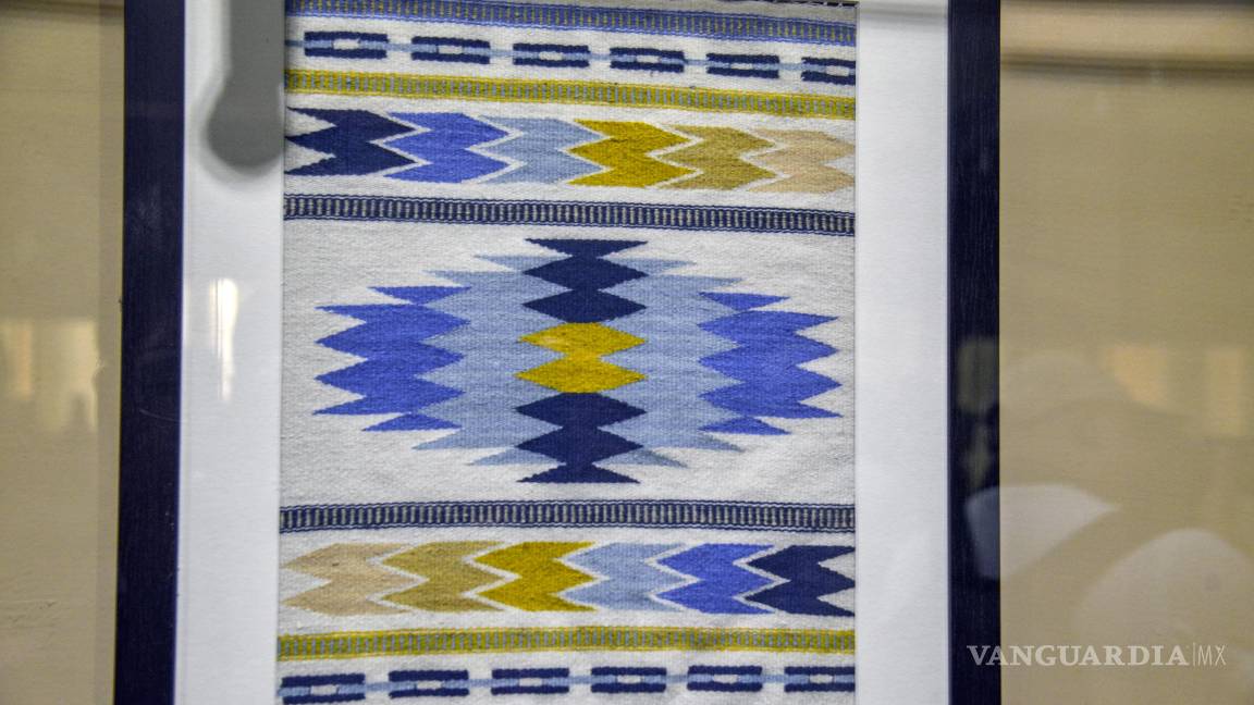 $!En ‘Tejer la ciudad’ la artista Victoria Victoria crea sarapes inspirada en el ladrillo de Saltillo