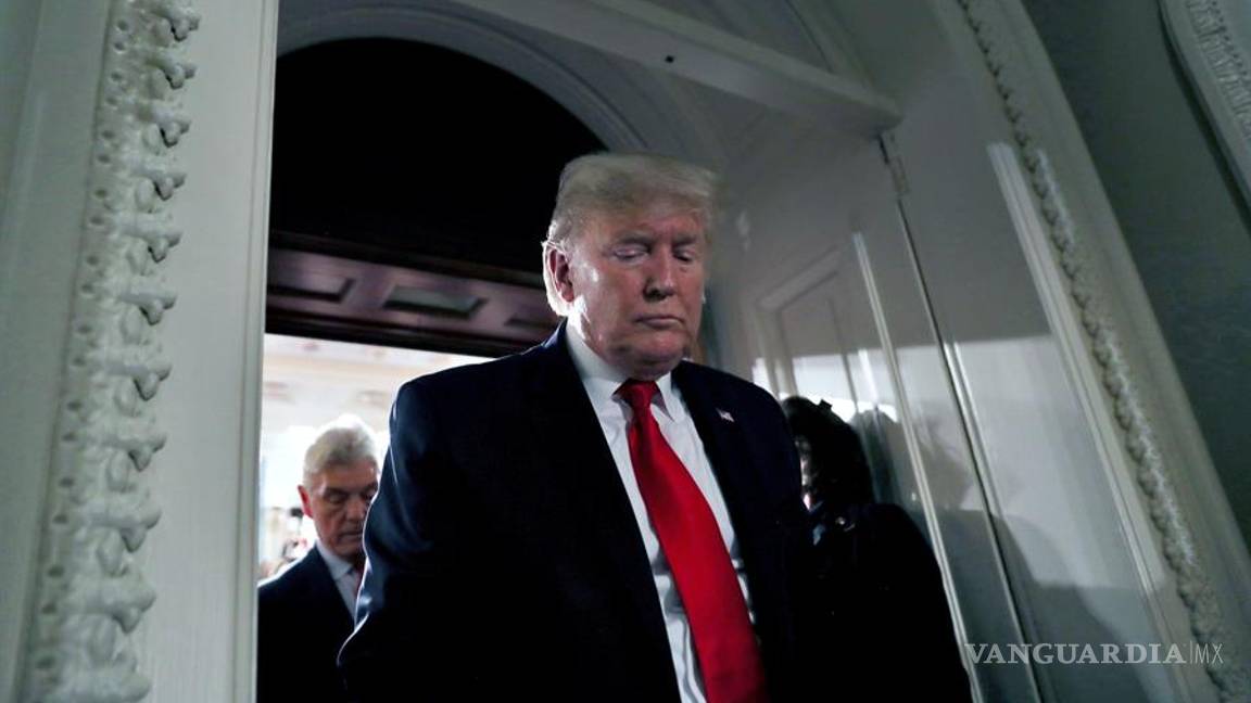 $!Donald Trump celebra construcción de “un muro muy alto y bello”; criminaliza de nuevo a migrantes en discurso