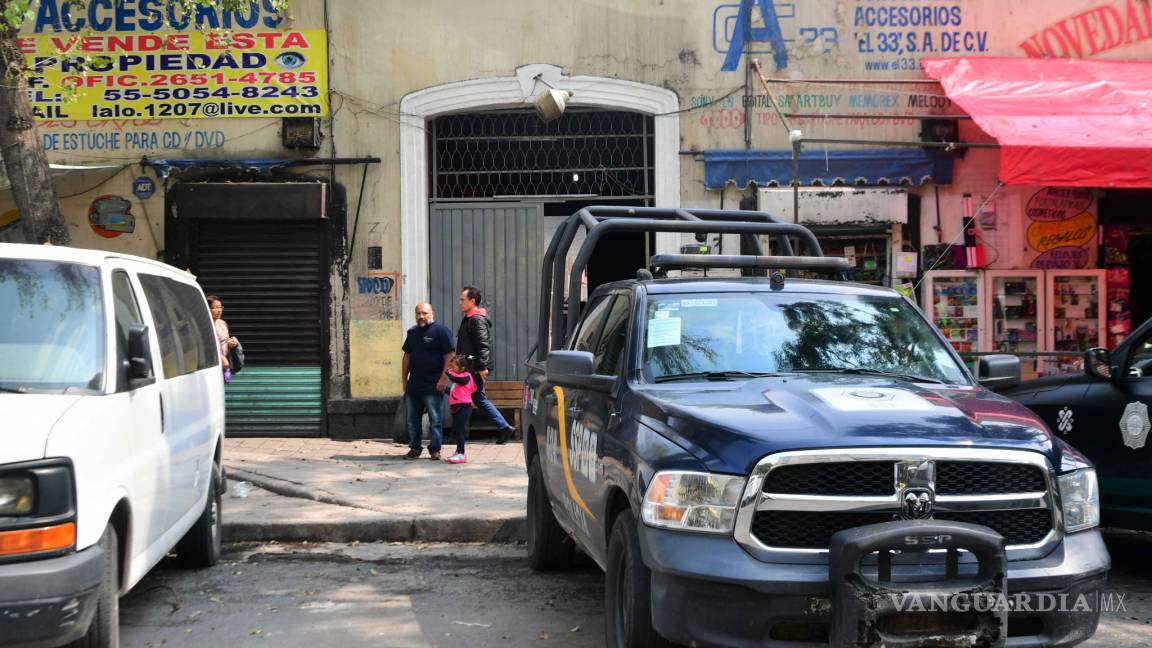 Revisan historial de detenidos en Barrio de Tepito
