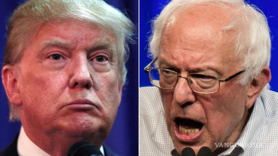 Trump y Sanders lideran encuestas de primarias en Nueva Hampshire