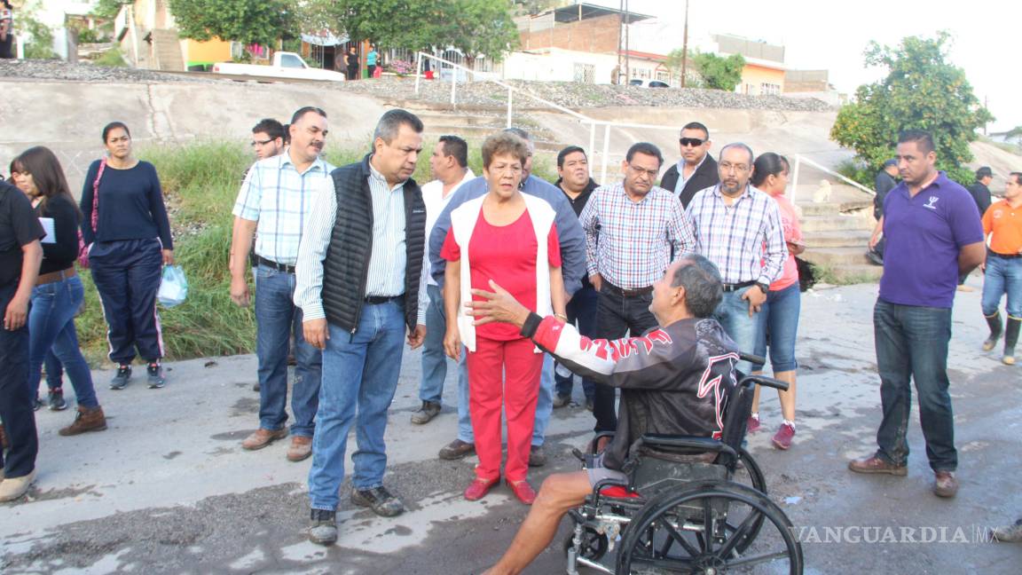 Recorre alcalde de Torreón colonias afectadas por la lluvia