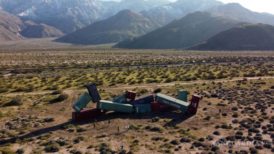 Desert X 2023, sorprendente exposición de arte en el Valle de Coachella, en Palm Springs, California (fotos)