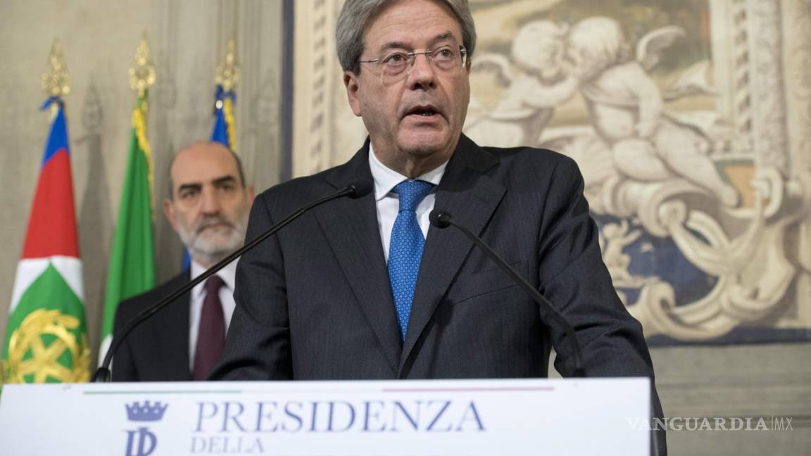 Paolo Gentiloni es el nuevo primer ministro de Italia