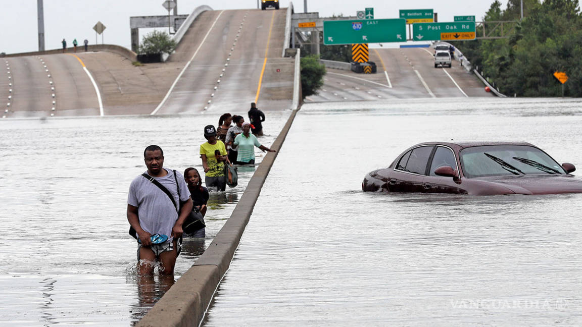 $!Vapulea ‘Harvey’ con lluvias históricas en Houston