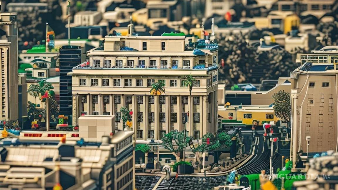 Torreón cobra vida en bloques de Lego gracias a la Inteligencia Artificial