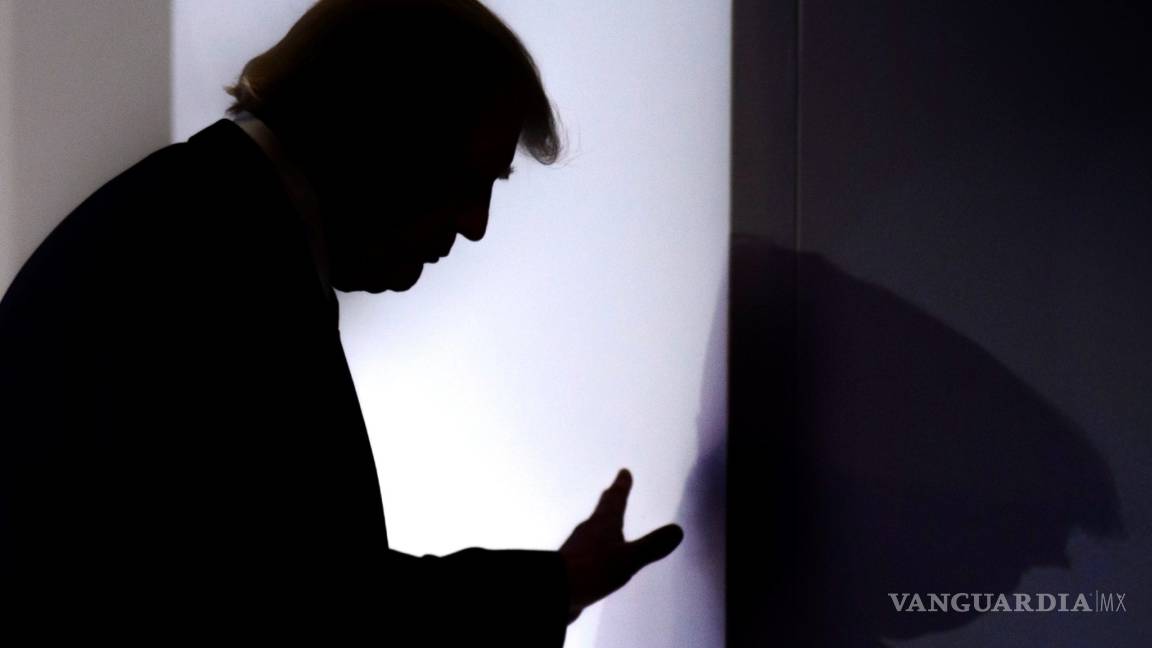El empresario Donald Trump va de viaje de negocios a Davos