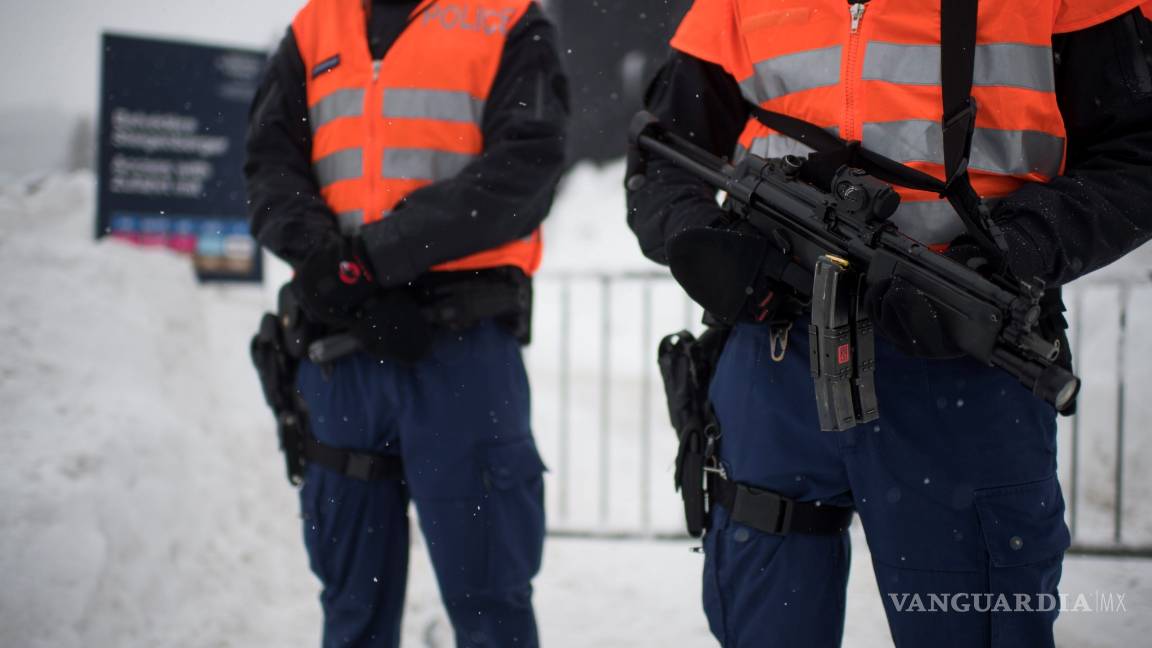 $!Seguridad en el Foro de Davos está a cargo de 4,400 miembros del Ejército