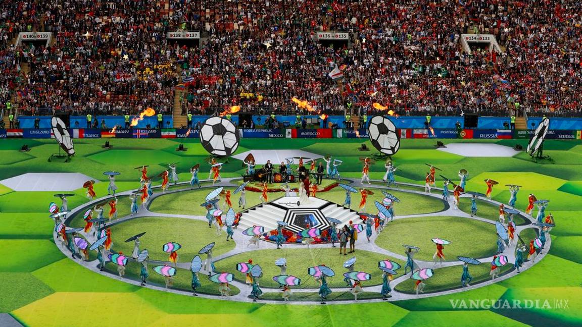 $!La inaugración de Rusia 2018 en imágenes